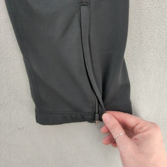 Nike Pants Womens Small Black Therma-Fit Fleece Lined Athleisure Warm Winter - Picture 7 of 10
